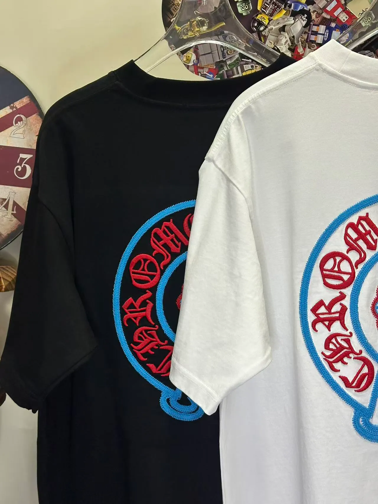 Come Hearts 3D ， Classic Logo ， 。 ： 🪡 ➕ ：Black White SIZE：S-XXL